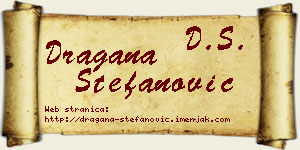 Dragana Stefanović vizit kartica